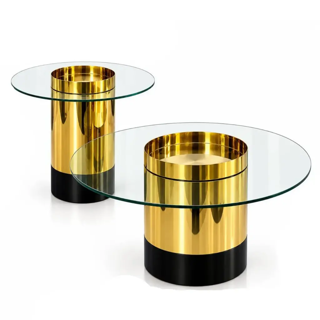 سيت طبلة دائري زجاج / KTB24-117