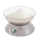 ميزان طعام مطبخ مع وعاء أخضر مطفي / BH/9619