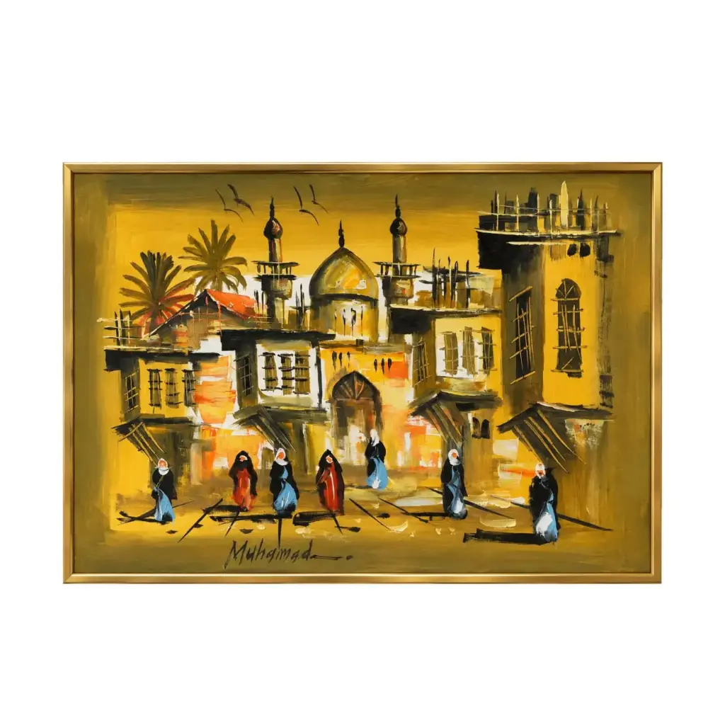 لوحه اهوار+شناشيل 35*45