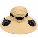 قبعة سفاري مزودة بمروحة / C025-38