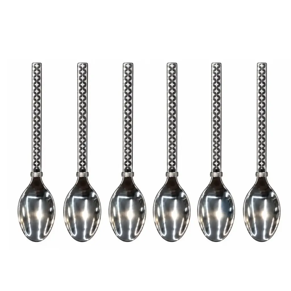 Coffee ملعقة 6 قطعة ستانلس ستيل 430 / HK045-6F