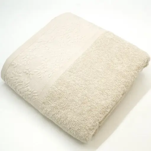 [TrT0800074] منشفه قطن 100% - 70*135 - TrT0800074 / OFF WHITE