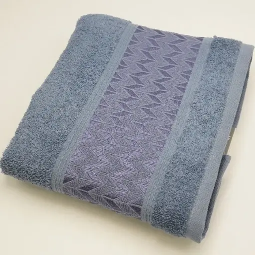 [J@TrT080069] منشفه قطن 100% - 70x135 سم - TrT080069 / BLUE