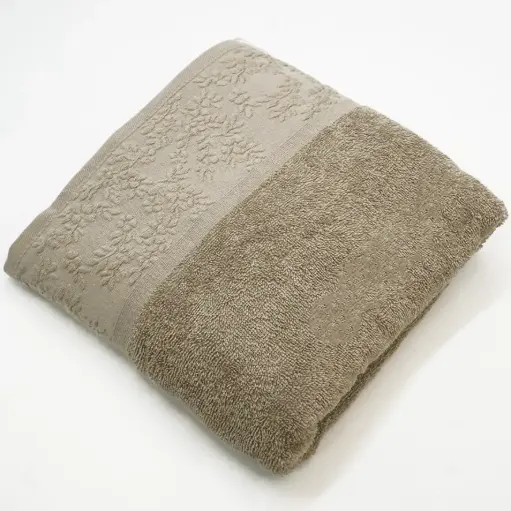 [TrT0800079] منشفه قطن 100% - 70x135 سم - TrT0800079 / BEIGE