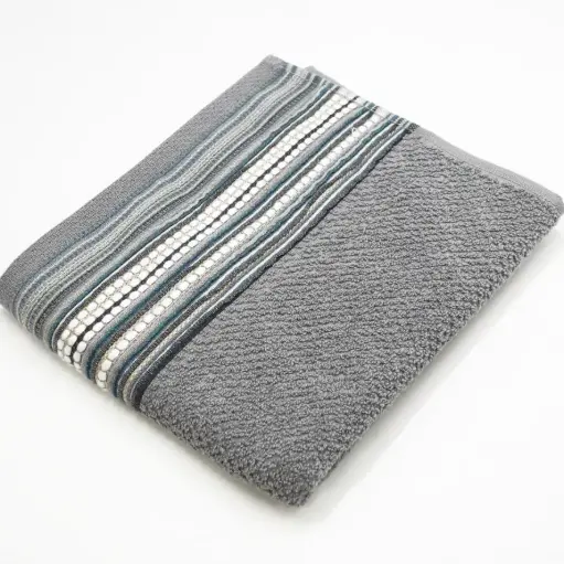 [J@TrT080152] خاولي قطن 100 %  / TrT080152 - GREY