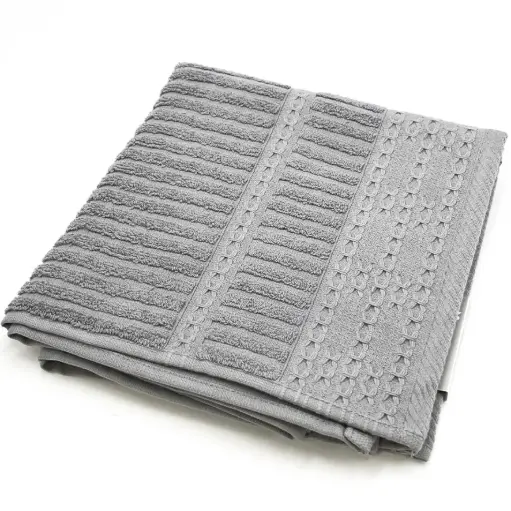 [J@TrT080202] خاولي قطن 100 %  / TrT080202 - GREY