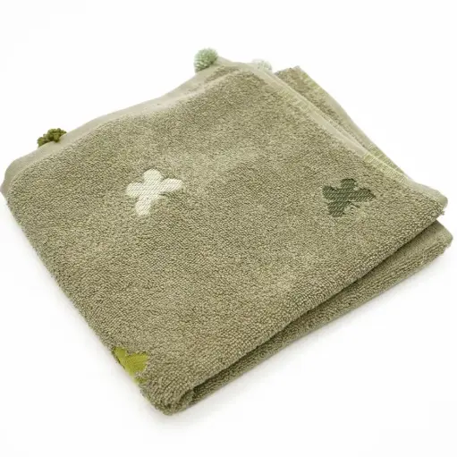 [J@TrT080185] خاولي قطن 100 %  / TrT080185 - GREEN