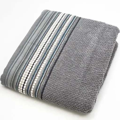[J@TrT080153] منشفة قطن 100 %  / TrT080153 - GREY