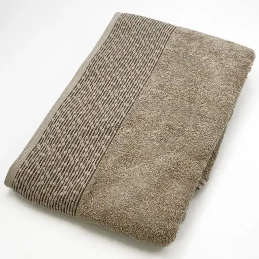 [J@TrT080088] منشفة قطن 100 %  / TrT080088 - BEIGE