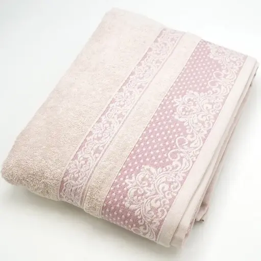 [J@TrT080161] منشفة قطن 100 %  / TrT080161 - PINK