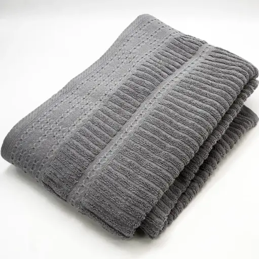 [J@TrT080204] منشفة قطن 100 %  / TrT080204 - GREY
