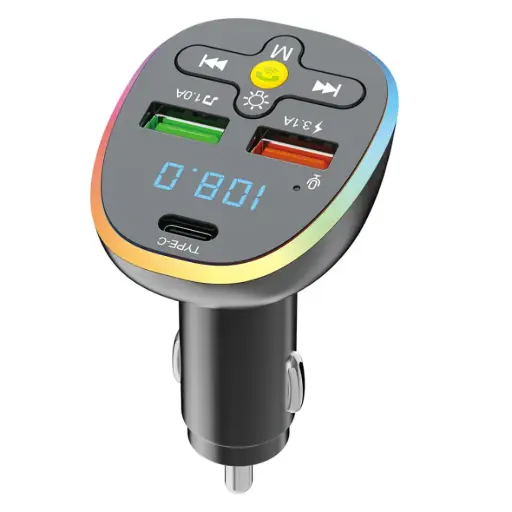 [MB25-10] شاحن سيارة مع مشغل MP3 / MB25-10