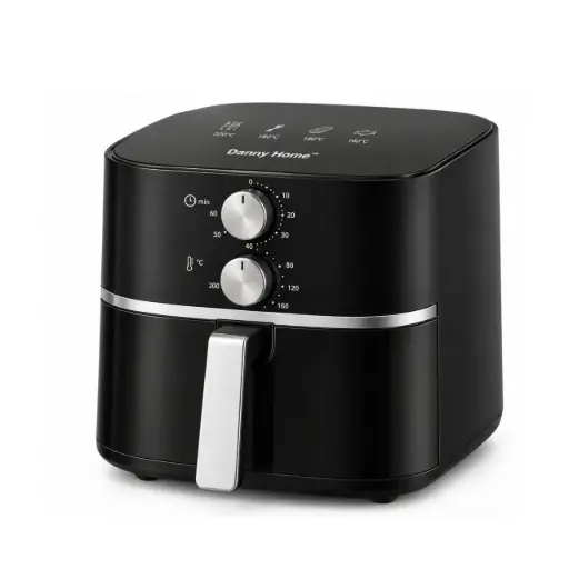 [MF-TN55M2-Black] قلاية هوائية بدون زيت 5 ليتر / MF-TN55M2-Black