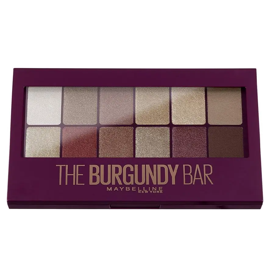 MAYBELLINE PALETE THE BURGUNDY BAR