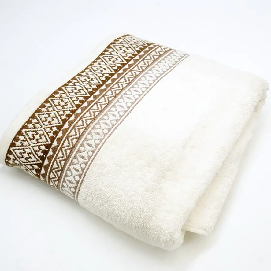 منشفة جاكورد تركي تركواز 70*135 سم / TrT080012