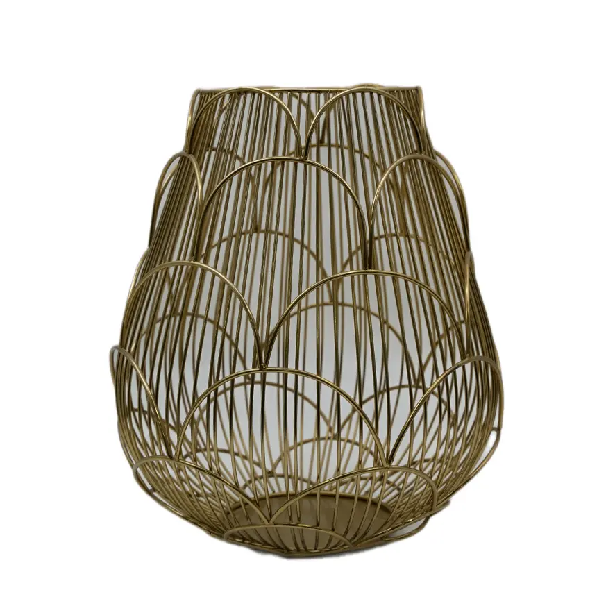 شمعدان فانوس معدن كبير هندي / 1421010029