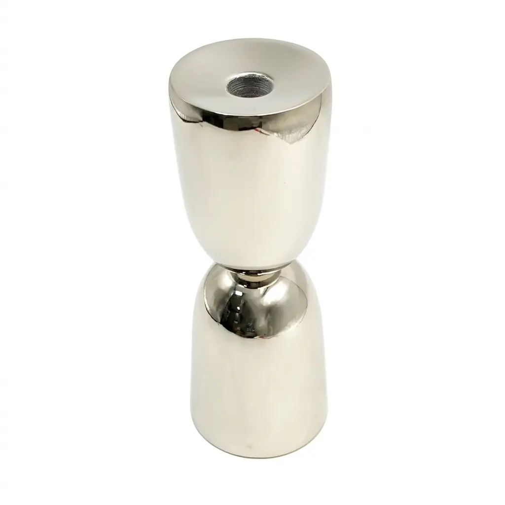 شمعدان معدن فضي هندي كبير - MD-10245 A / 020011