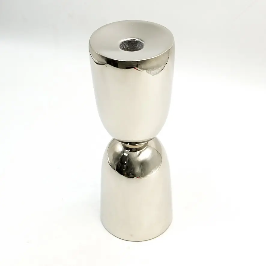 شمعدان معدن فضي هندي كبير - MD-10245 A / 020011