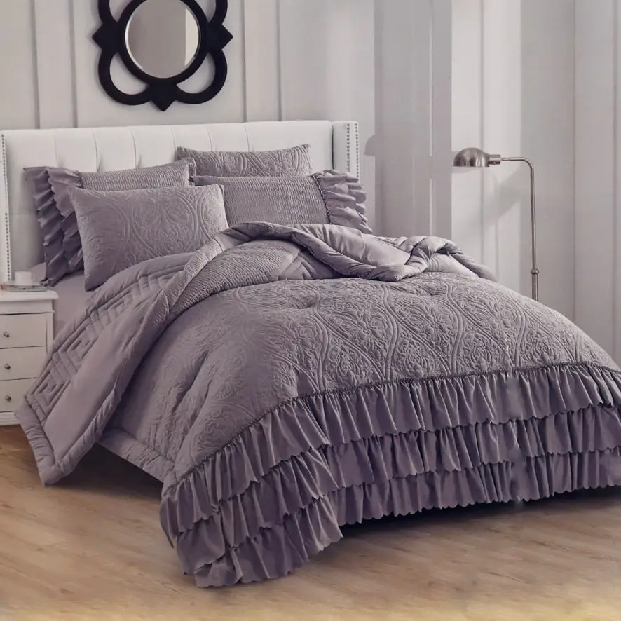 سيت لحاف نفرين شتوي 6 قطع / JENNIFER-008