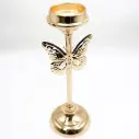 شمعدان معدن ذهبي / DE008491
