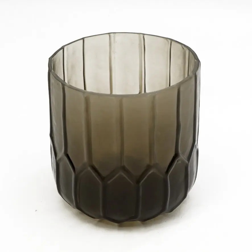 حافظة معدن ذهبي قياس 9*9*10.5 / 10077