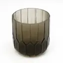 حافظة معدن ذهبي قياس 9*9*10.5 / 10077