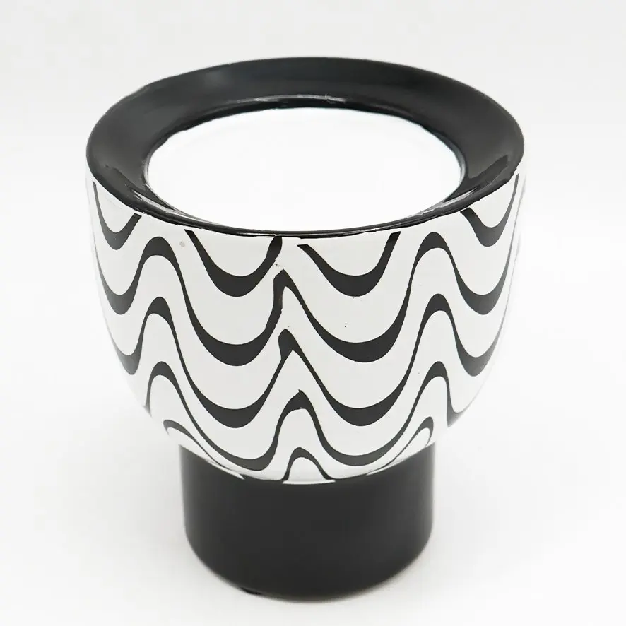 شمعدان خزف مذهب / IT270036