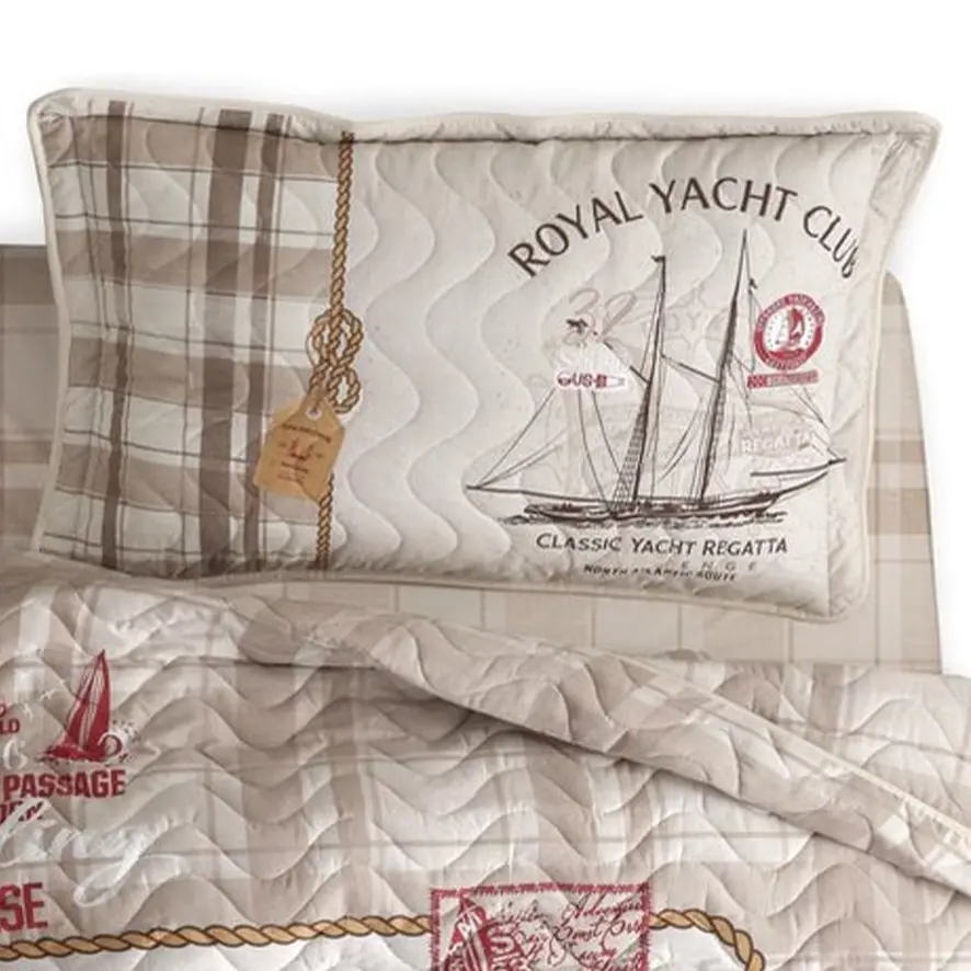 سيت وجه وسادة 2 قطعة تركي 50x70 قطن 100% / TrT01X060100-BEIGE / RAPALA / V1