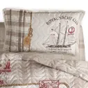 سيت وجه وسادة 2 قطعة تركي 50x70 قطن 100% / TrT01X060100-BEIGE / RAPALA / V1