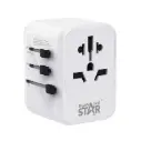 مقبس السفر العالمي مع منفذ usb- Type-C / ST-1009U