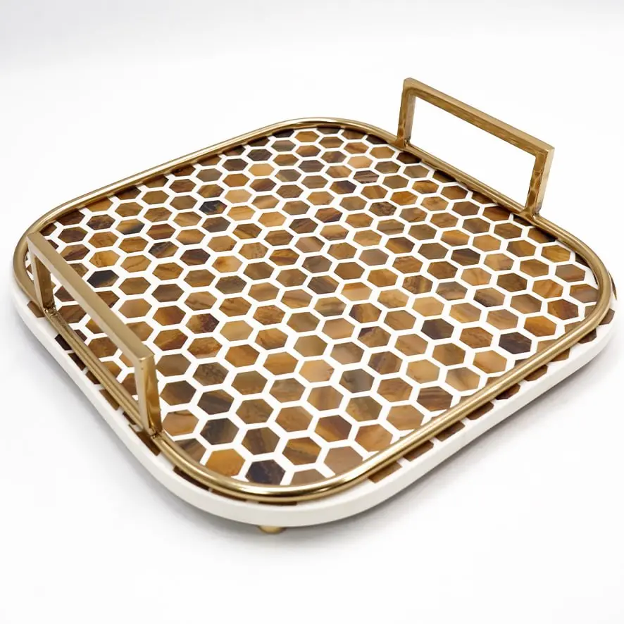 صينية تقديم MDF مع مقبضين / BD-4105 S - HIT120079