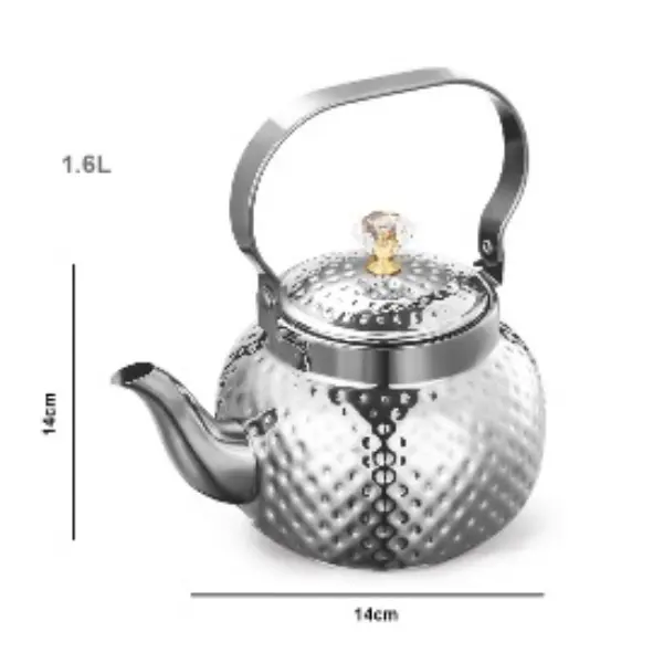 قوري فضي 1.6 لتر / KI24-1004