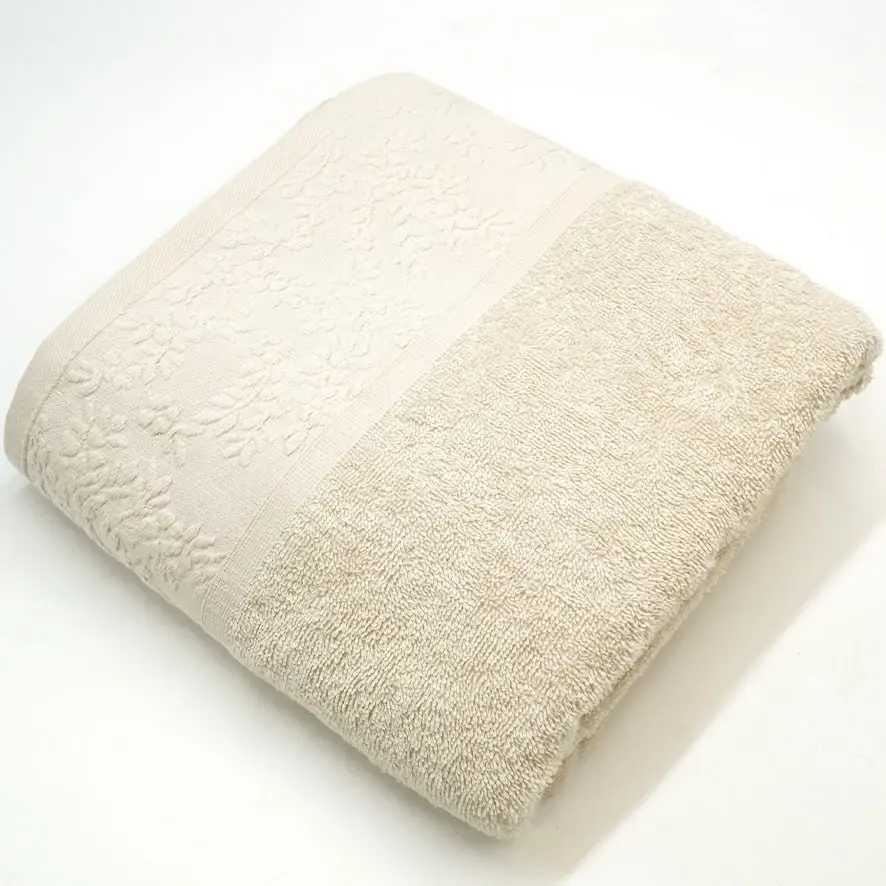 منشفه قطن 100% - 70*135 - TrT0800074 / OFF WHITE