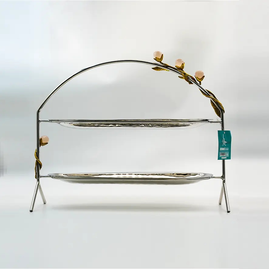 مقدمة ستاند 2 طابق / ستانلس ستيل - HIT140071