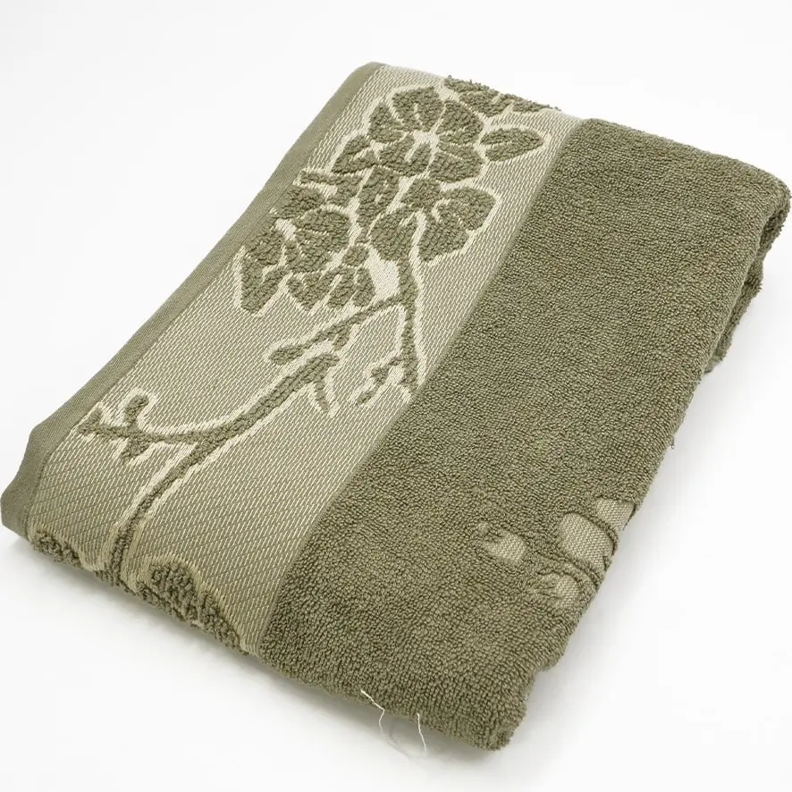 منشفه قطن 100% - 70x135 سم - TrT080098 / GREEN