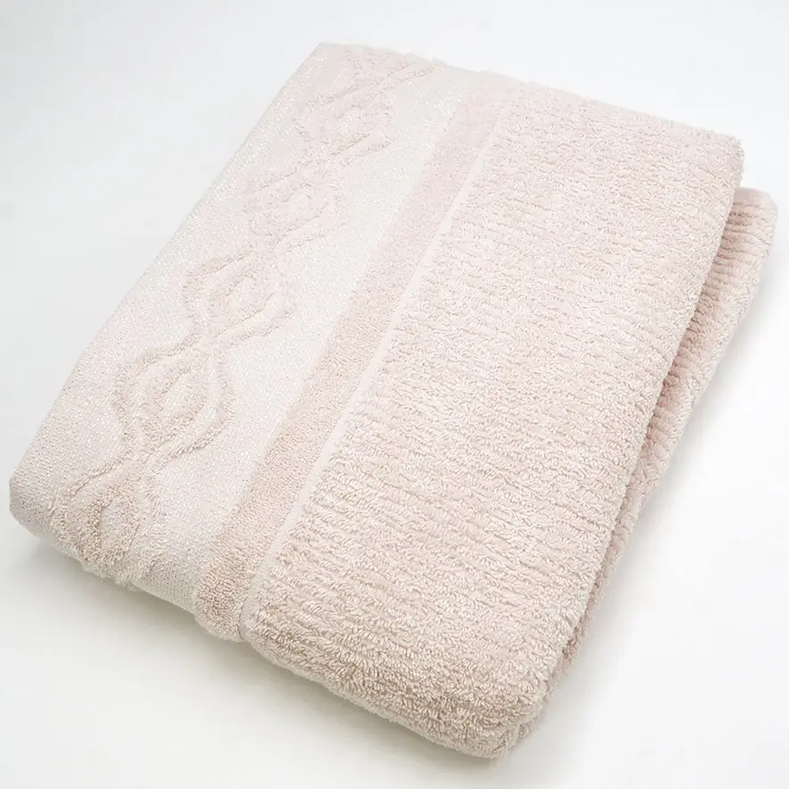 منشفه قطن 100% - 100*145 - TrT080141 / PINK