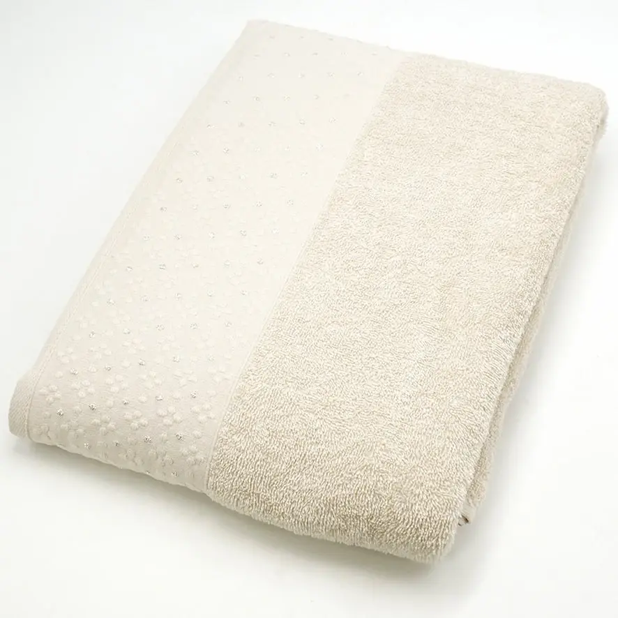 منشفه قطن 100% - 100x145 سم - TrT080115 / OFF WHITE