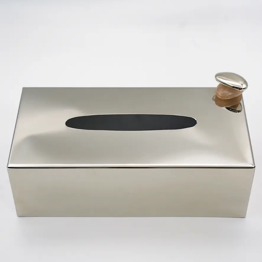 علبة مناديل / ستانلس ستيل - HIT140017