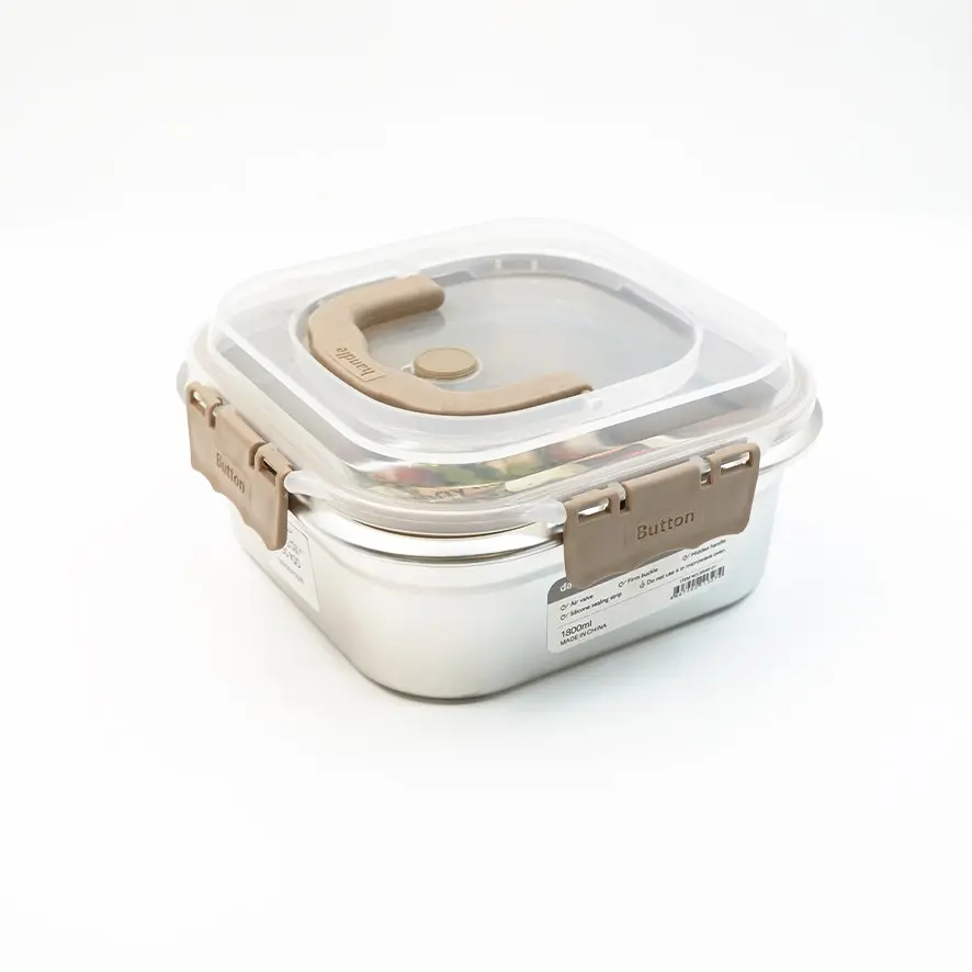 لانج بوكس ستانلس ستيل 1800 مل / SS45-01