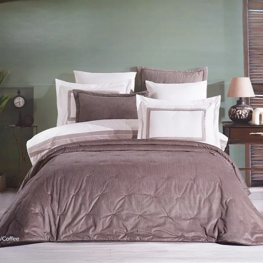 سيت فرشة نقش 9 قطع / 250x260 قطن 100 %