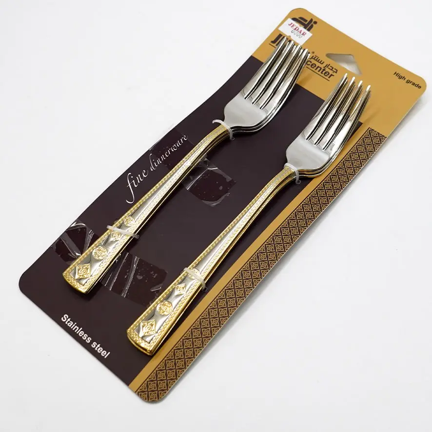 سيت شوكة طعام ستانلس ستيل 6 قطع / UK390046