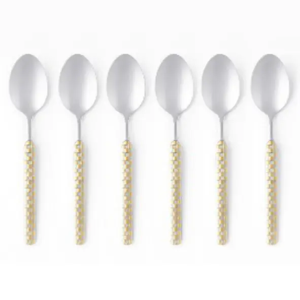 سيت ملعقة طعام ستانلس ستيل 6 قطع / UK390012