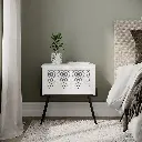 طاولة جانبية بيضاء ساذجة / M.KO.23231.2