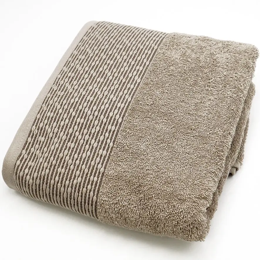 منشفة قطن 100 %  / TrT080087 - BEIGE