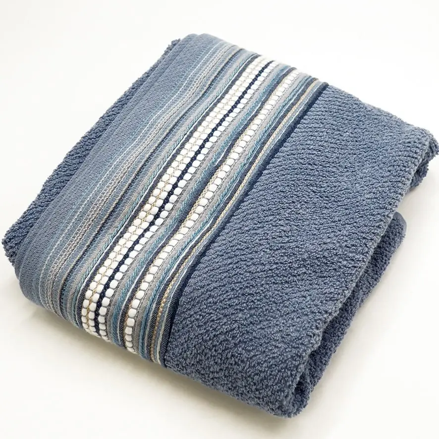 منشفة قطن 100 %  / TrT080147 - BLUE