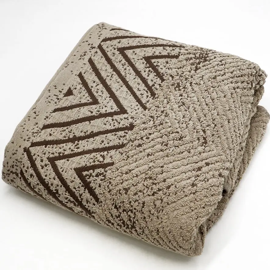 منشفة قطن 100 %  / TrT080194 - BEIGE