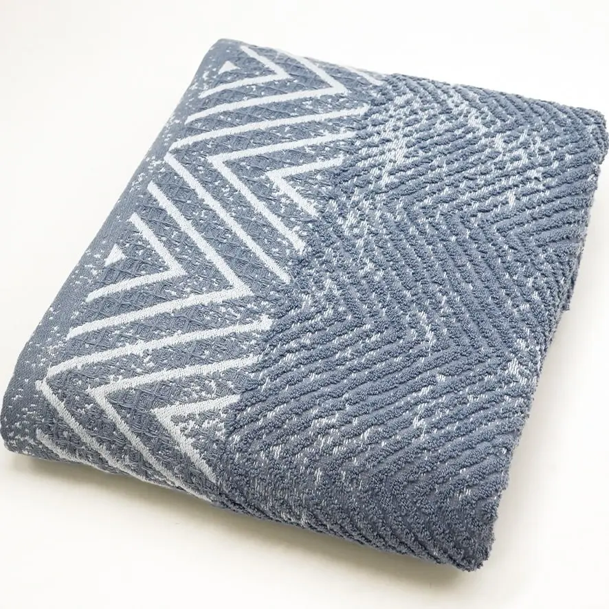 منشفة قطن 100 %  / TrT080191 - BLUE