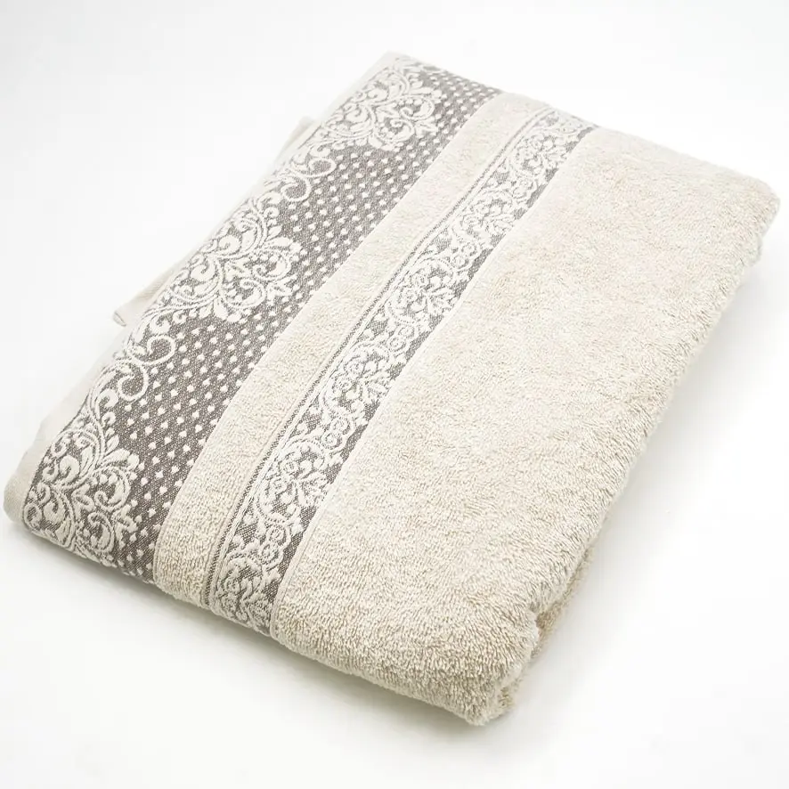 منشفة قطن 100 %  / TrT080159 -  OFF WHITE