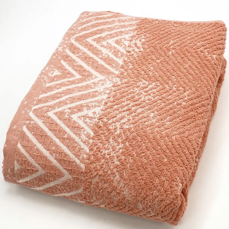 منشفة قطن 100 %  / TrT080198 - SALMON