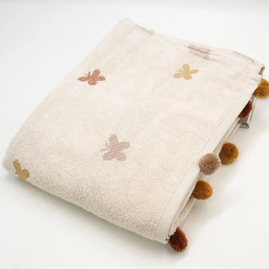 منشفة قطن 100 %  / TrT080179 - OFF WHITE